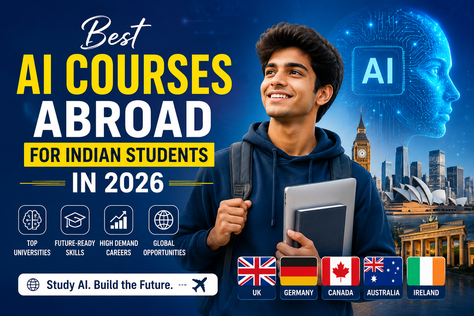 Best AI Courses Abroad for Indian Students in 2026
