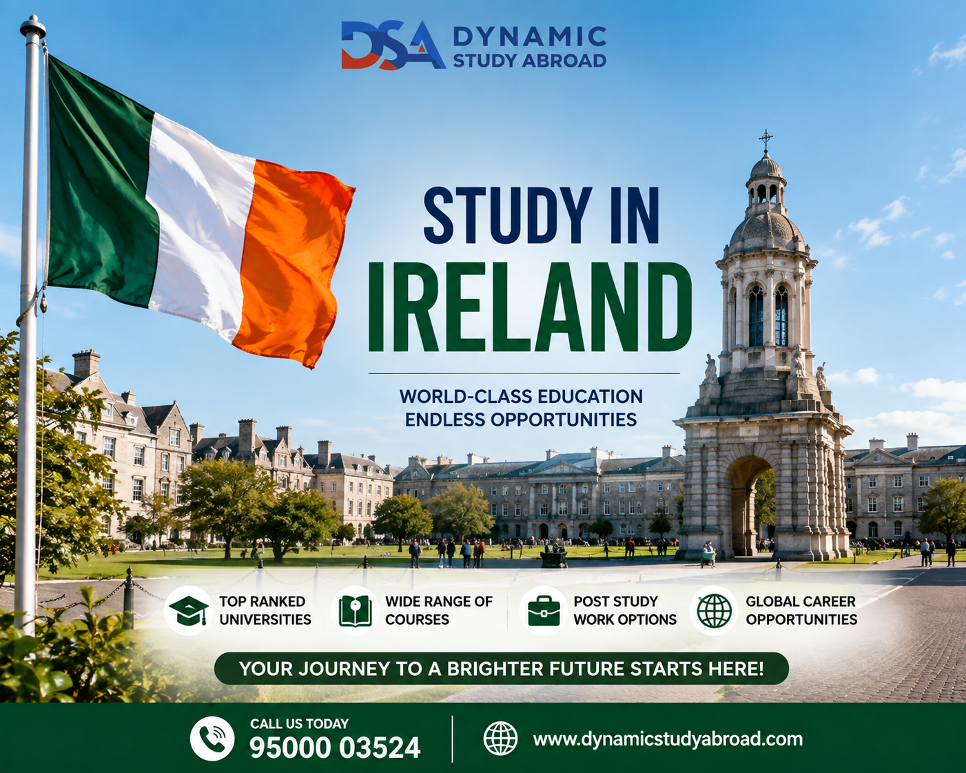 Best Courses to Study in Ireland for Indian Students